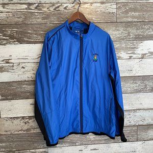 Adidas ClimaProof BallyBunion Golf Club Windbreaker
